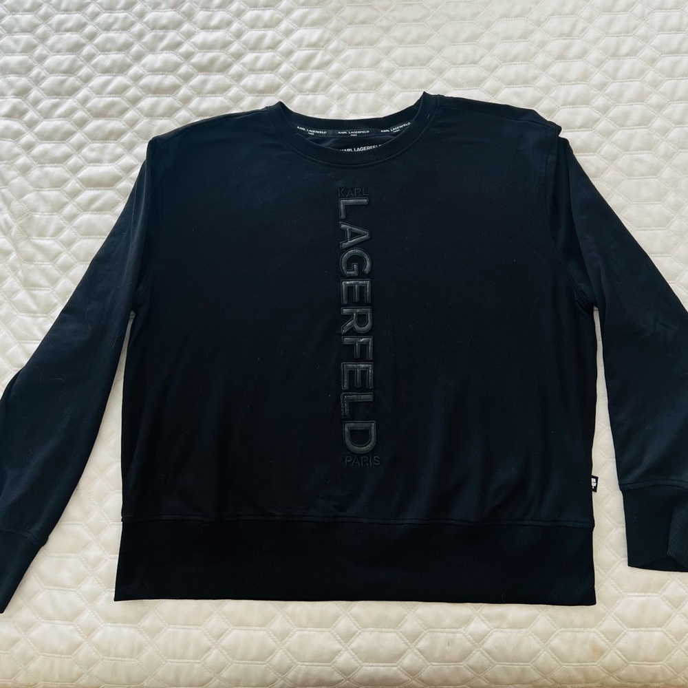 Karl Lagerfeld Women’s Black Sweater